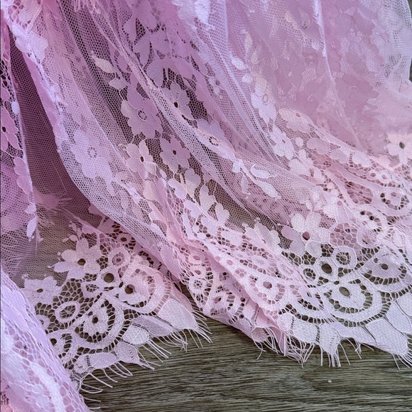 Widow Dance With Death Sleeveless Maxi Dress - Pink - Picture 6 of 6